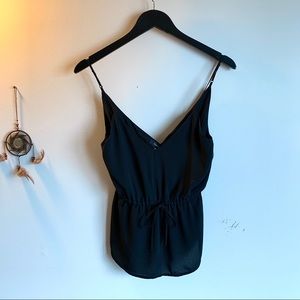 Babaton/ Aritzia Blouse with Front Tie